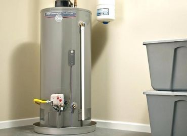 Standard water heater installation